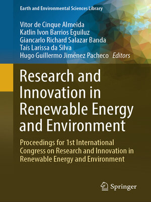 cover image of Research and Innovation in Renewable Energy and Environment
